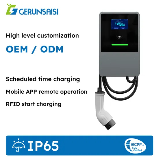 EV AC Charging Station for Home/Commercial Use with WiFi/APP/RFID Card