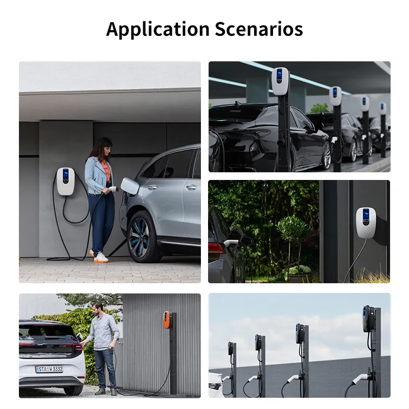 Commercial EV Charger for All Users with APP/RFID Card and Ocpp Optional