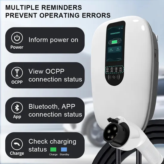 EV Charger IP65 Electric Car EV Fast Charging Station 11kw