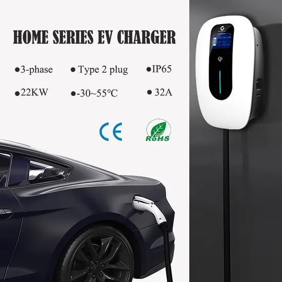 32AMP Current Max 22kw EU Plug Mobile Control EV Charger