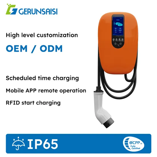 7/11/22 Kw Electric Microbus Evse Charge EV Charger for VW ID3 ID5 Gbt Charging 32A 7kw EV Charger
