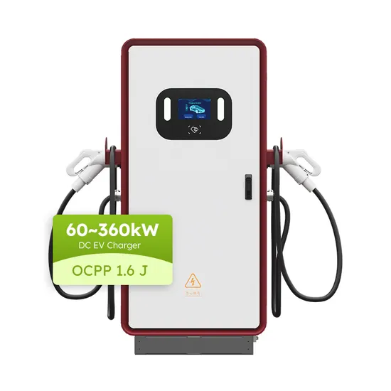 Type 2 380V OEM Pallet Packing Floor-Mounted EV DC Charger 60kw