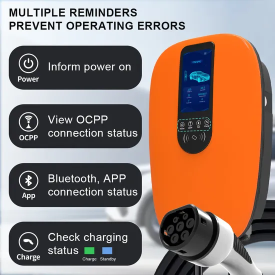 Wholesale 7kw 32A AC 220V Type 2 Wall-Mounted Wallbox EV Charger