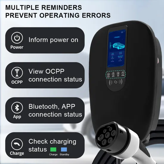 Chinese Manufacturer OEM RFID 22kw EV Charging Station for Home Use