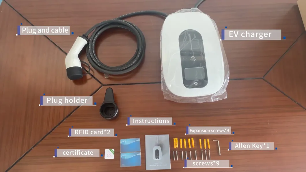 Commercial EV Charger for All Users with APP/RFID Card and Ocpp Optional