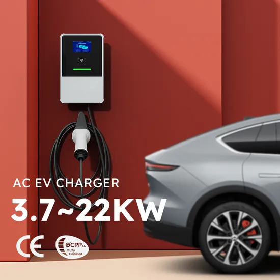 Remote Control Smart Home Use 32 a 7kw Single Phase Solar Power Wall Box EV Charger Station with Stand for EV Car