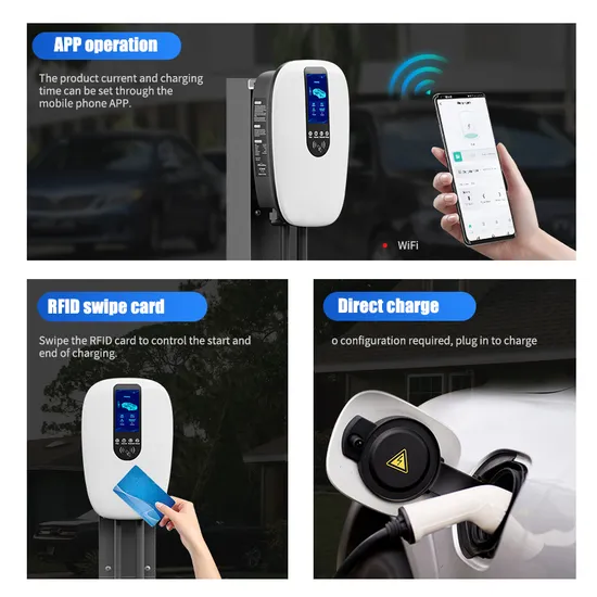 Plug &amp; Play, RFID, APP / Ocpp 1.6j Wallbox EV Charging Stations