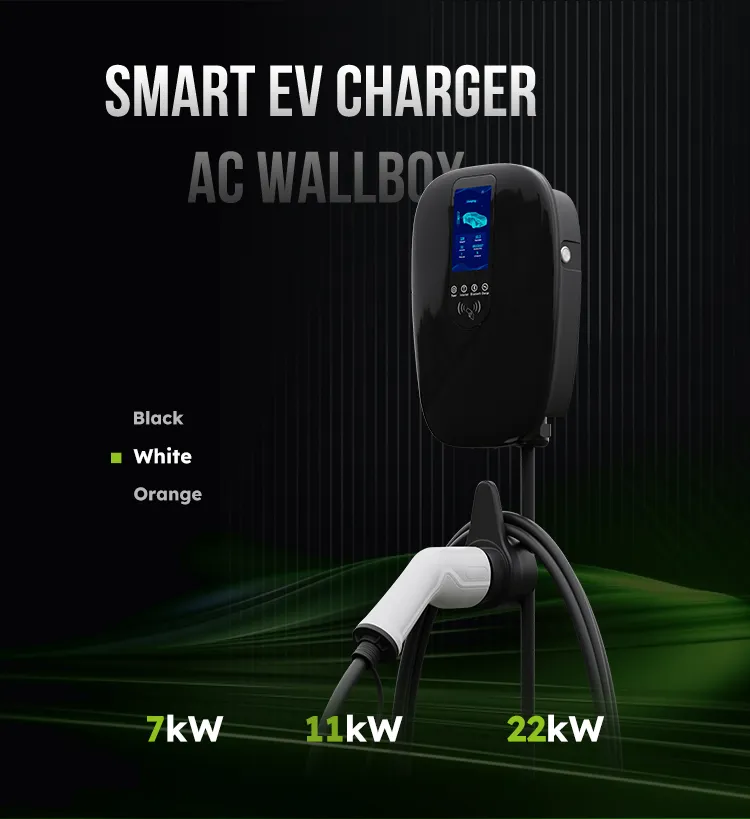 Wall-Amount EV Charger with WiFi