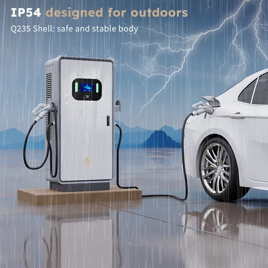 160kw DC EV Charger with 73inch Screen for Language Customization