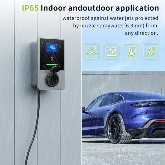Vehicle Fast EV Charger Fast Charging Station 22kw with Socket