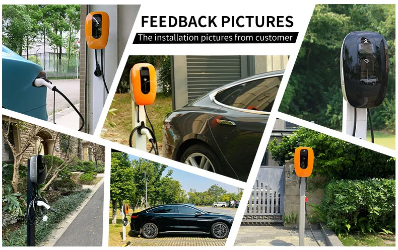 32A Type 2 EV Charger Charging Station with APP