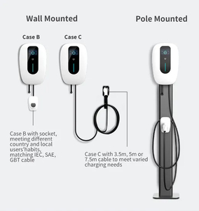 CE Approved WiFi /LAN /Blue Tooth Power Supply EV Charger 22kw