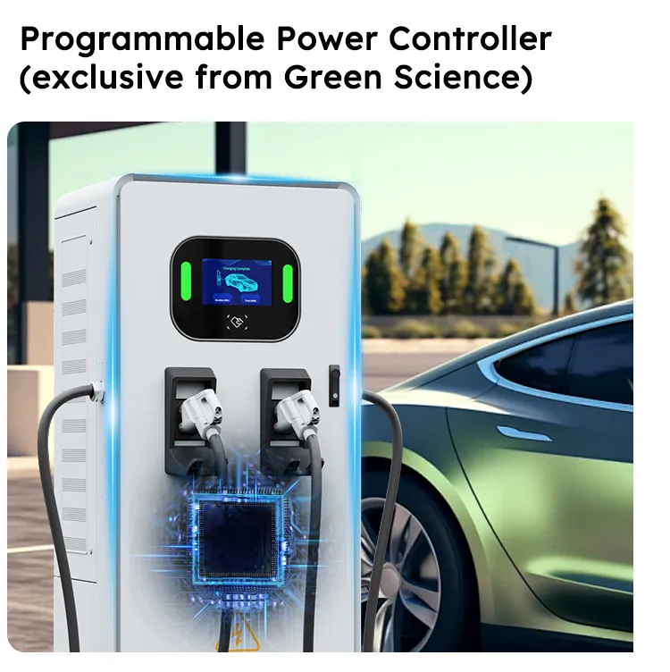 CCS2 DC EV Charger DC Fast Charging Station with Screen Ocpp Commercial