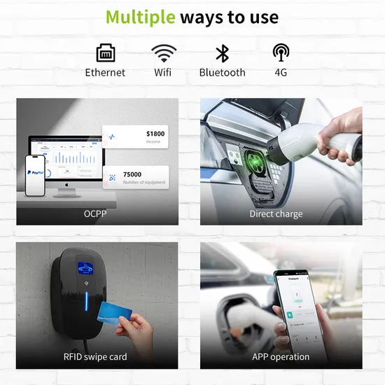 Manufacturer Ocpp Type2 Type1 11kw AC EV Charger Wallbox APP Control