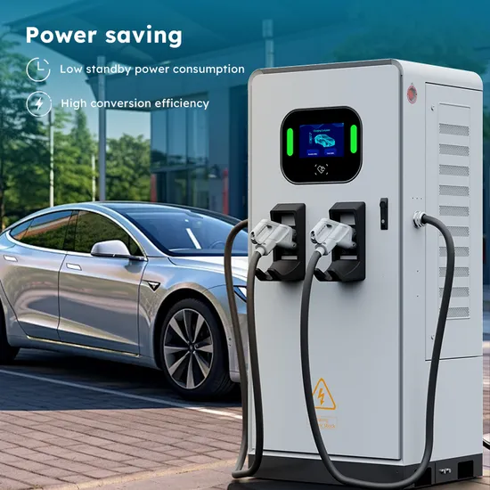 Manufacturer EV DC Charger with Ocpp CCS2 Floor-Mounted Fast Charging Station with Double Gun