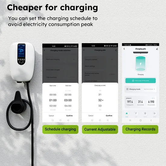 APP Remote Control EV Charger Board Level 2 Charging Point
