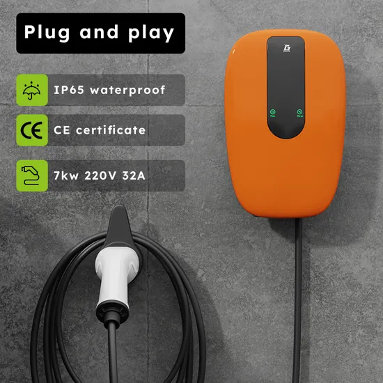 EV Charger Type 2 7.2 Kw Single Phase with Plug and Charge