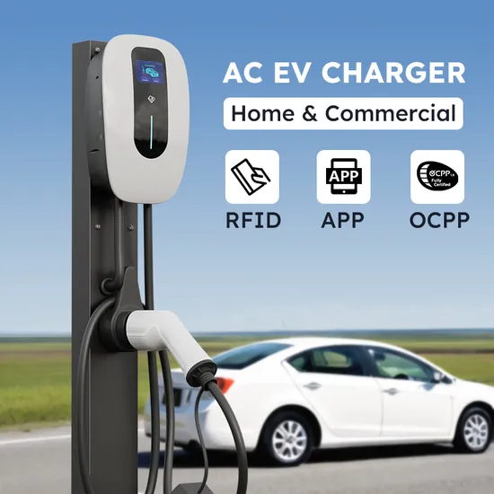 Home Commercial Use Type 2 7kw Wallbox AC EV Charging Charger Station