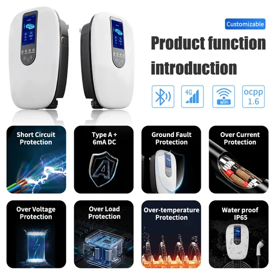 EV Charger 7kw Remote Control Electric EV Car Charging Station From Factory