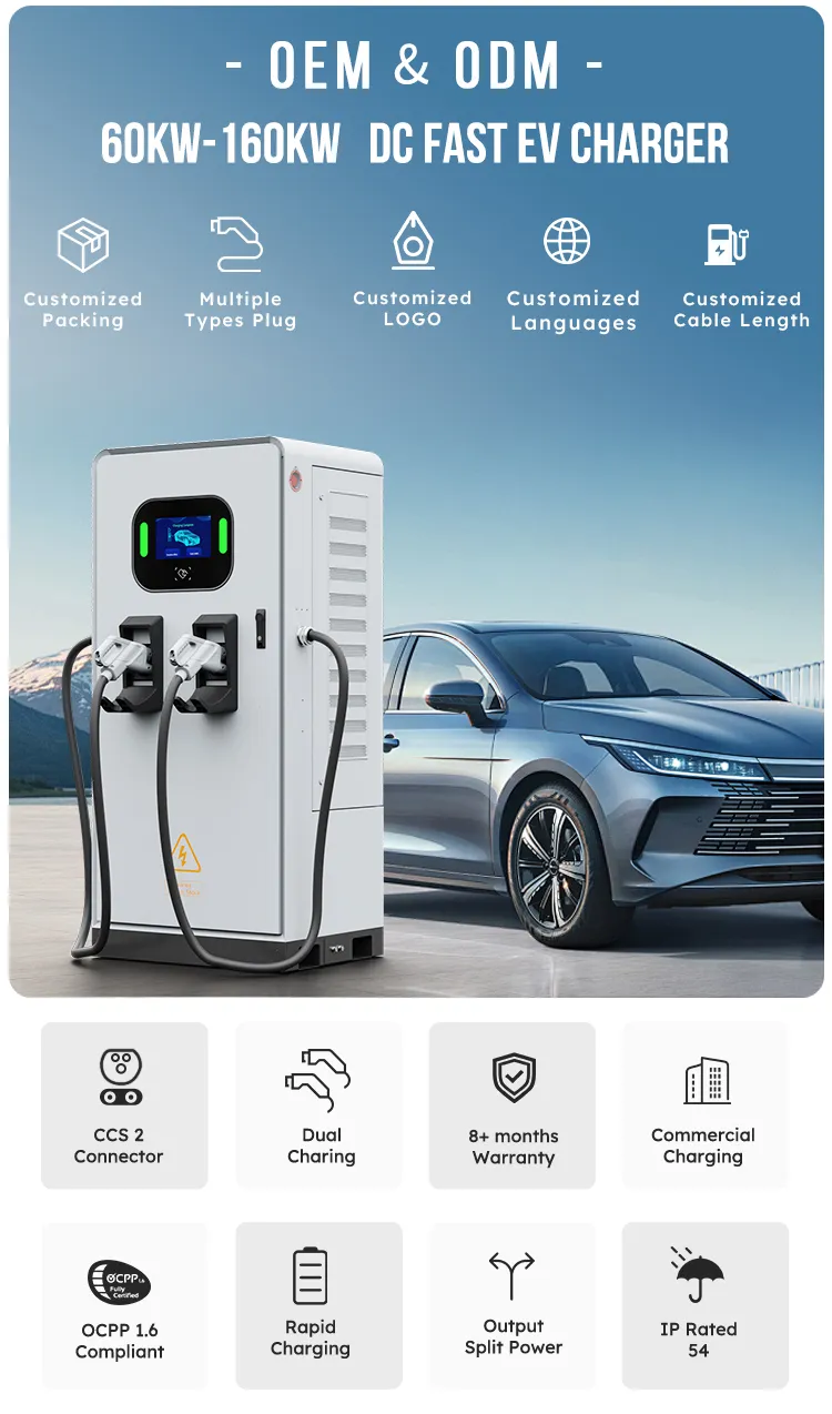EV Fast DC Charging Station Charger Ocpp Commercial Use APP RFID Card