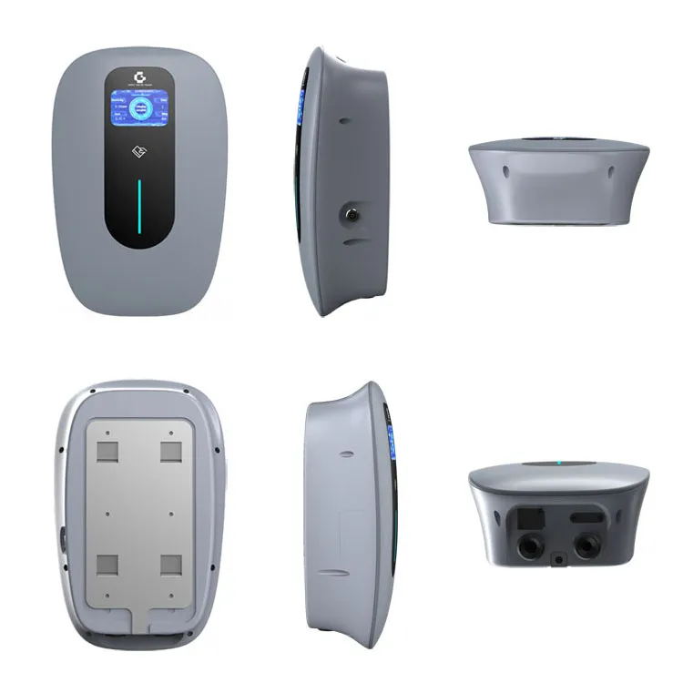 FCC ETL Passed RFID Card WiFi 4G APP Control Single Phase 110V 220V 32A/40A/48A Level 2 AC EV Charger Wallbox with J1772 Type1 Plug