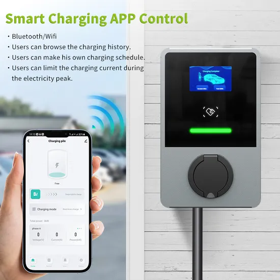 Vehicle Fast EV Charger Fast Charging Station 22kw with Socket