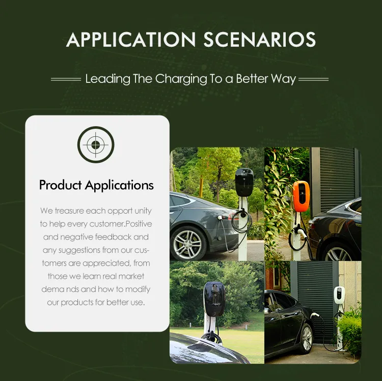 Plug &amp; Play, RFID, APP / Ocpp 1.6j Smart Home Charging EV Wallbox