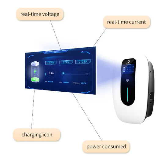 32AMP Current Max 22kw EU Plug Mobile Control EV Charger