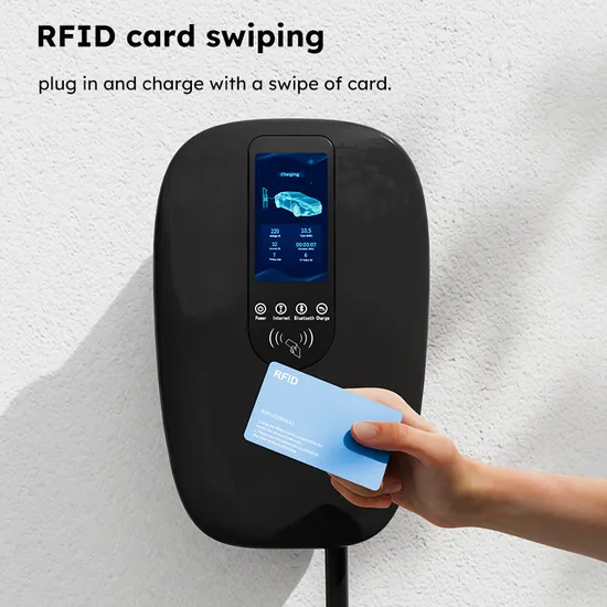 220V Evse Car Charger for All Evs with WiFi/APP/RFID Card Functions