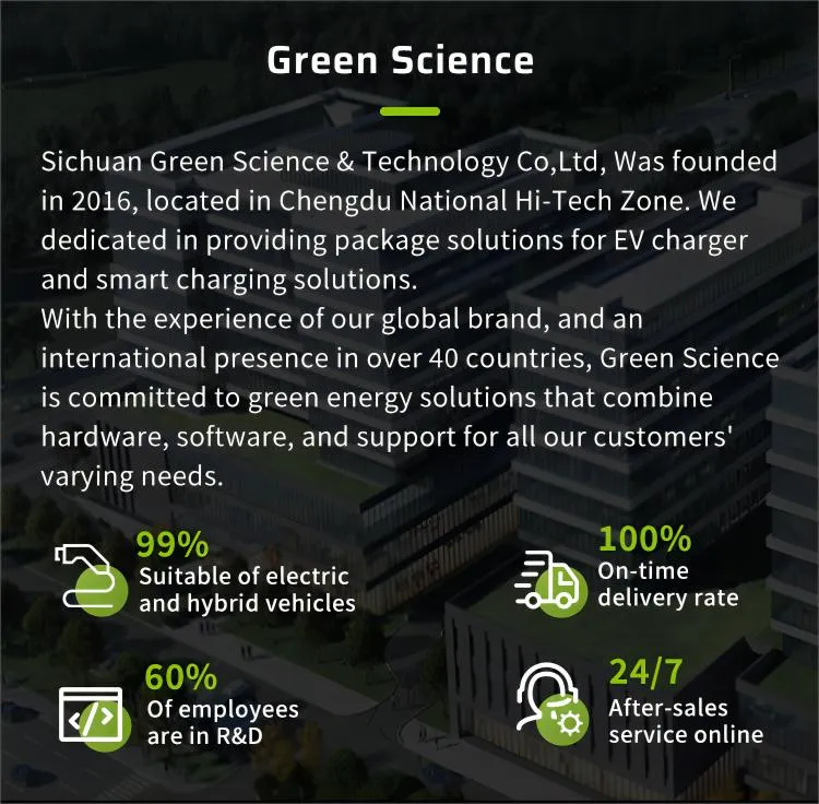 OEM Smart EV Charger with RFID Card/WiFi/APP/Ocpp for Home and Commercial Use