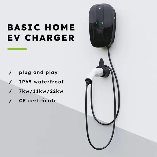 Factory Sale 32AMP 7kw IP66 Home Use Smart EV Wallbox Type1 Type2 Level 2 Electric Vehicle Car Charger Charging Station