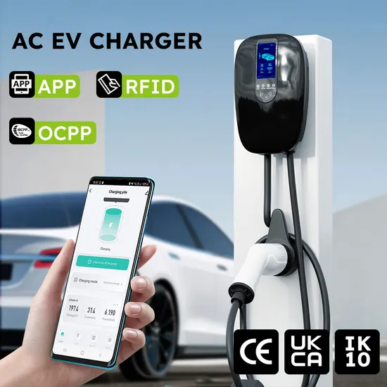 Ocpp EV Fast Charger Type2 Wallbox EV Charging Station