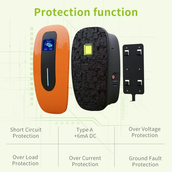 EV Charger 11kw Type2 Socket IEC62196-2 with 5m Cable 16A 3 Phase Evse Wallbox 380V for Electric Vehicle Car Charging Station