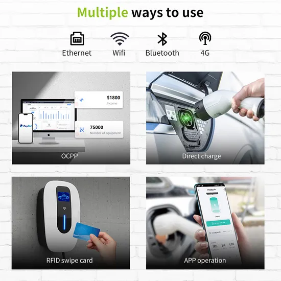 New Design 22kw Type2 EV Charger Wallbox Electric Car Charger Home Type with APP Control