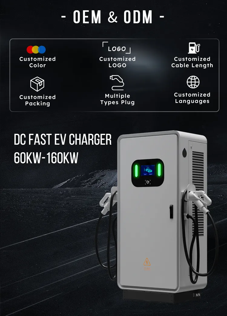 DC EV Charger Power Modules GB/T Charging Plugs with 5m Cable