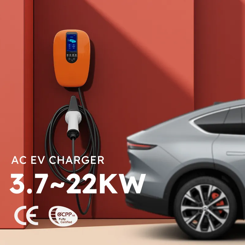 Wholesale Home Power Balance EV Charger with Big Screen with Ocpp Automobile EV Charger