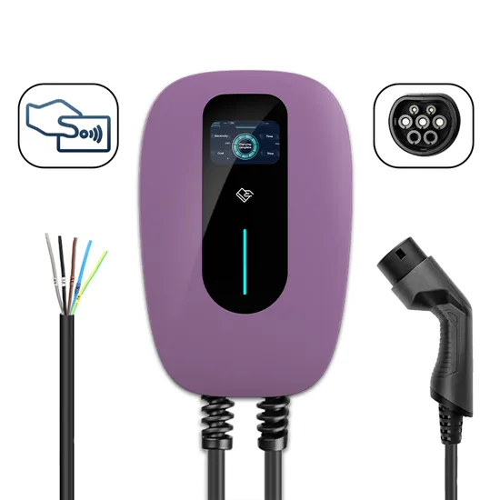 WiFi 4G APP Type 2 32A 3 Phase 380V 11kw Wallbox EV Charger Fast Electric Vehicle Charging Station