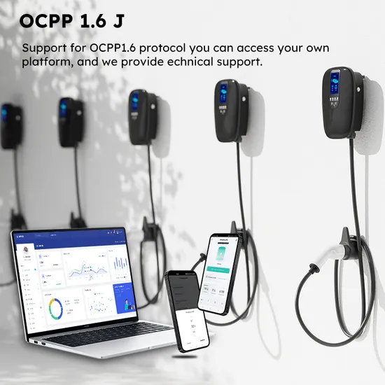 Ocpp 1.6j Supported Commercial EV Charger Type2 Electric Chargers