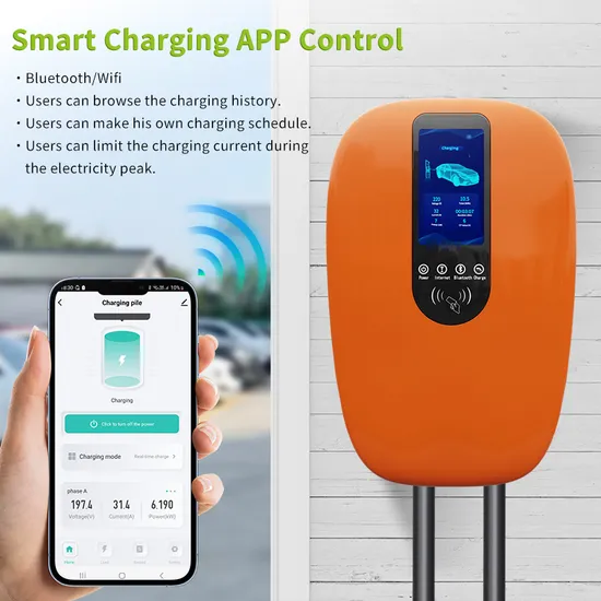 Ocpp EV Fast Charger Type2 Wallbox EV Charging Station