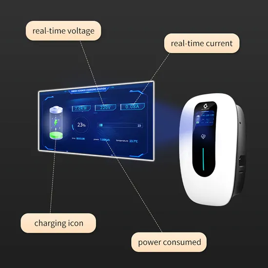 Three Phase Wall Charger Popular EV Charging Station for Electric Vehicle