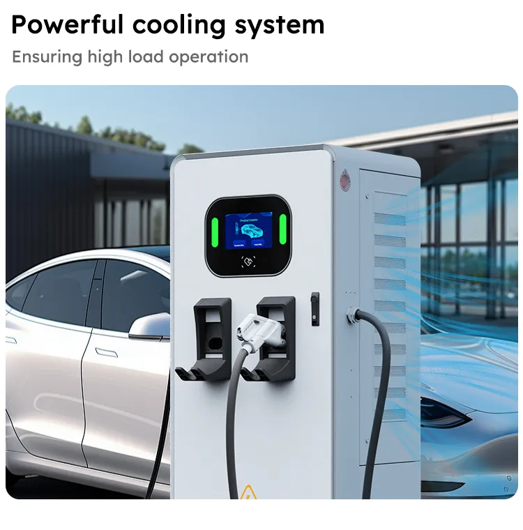 EV Fast DC Charging Station Charger Ocpp Commercial Use APP RFID Card
