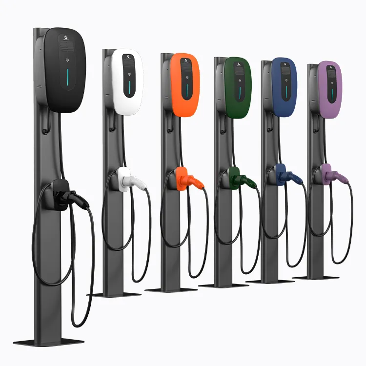 APP Control RFID Card Optional Charging Station Type 2 EV Charger