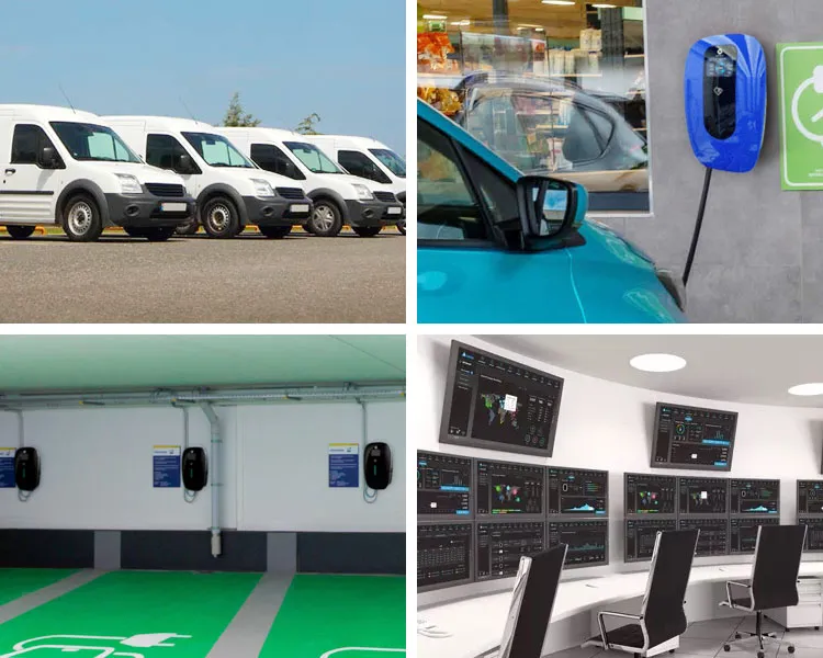 OEM Smart EV Charger with RFID Card/WiFi/APP/Ocpp for Home and Commercial Use