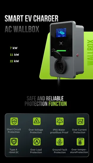 for Byd Volkswagen Smart Electric Vehicle Charging Station 11kw Type2 EV Charger