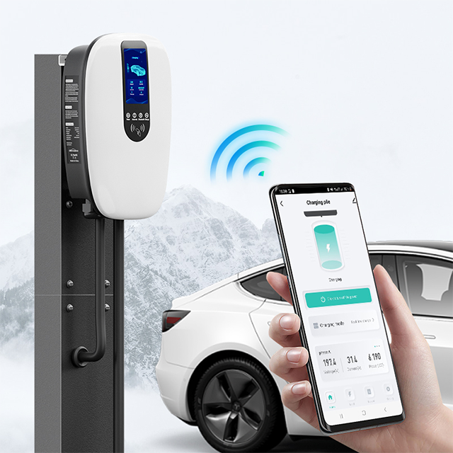 Greenscience New Type Home Ev Charger 7KW 11KW 22kw Fast Electric Vehicle Car Charger Station Ev Charger Wallbox