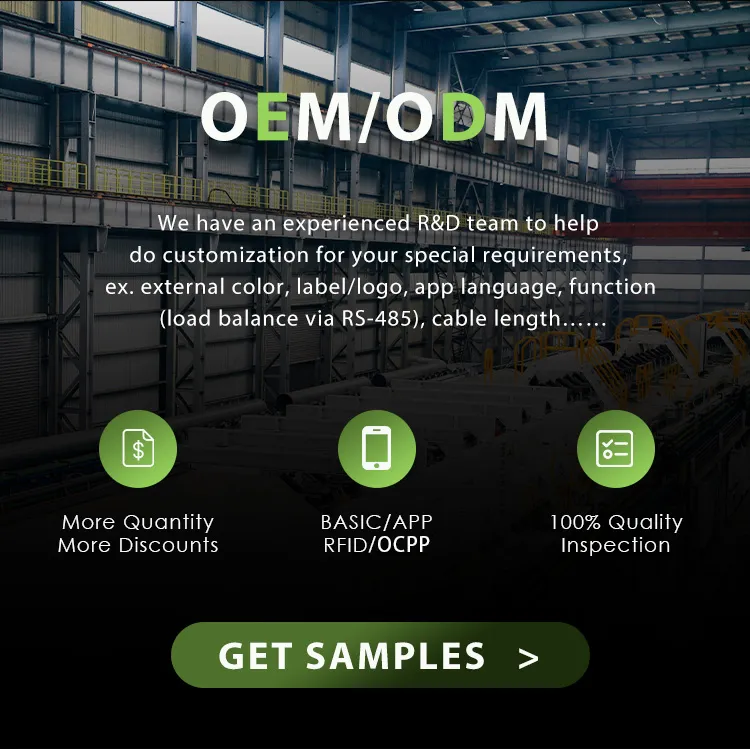 OEM ODM RoHS Approved Green Science Home Charging Station Stations with Tuya APP