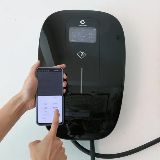 CE RoHS APP Control Type 2 Charging Plug 11kw EV Charger Wallbox with LCD Screen