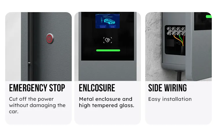 Hot Sell Factory EV Charging Station Home Commercial Use Ocpp Tuya APP EV Charger