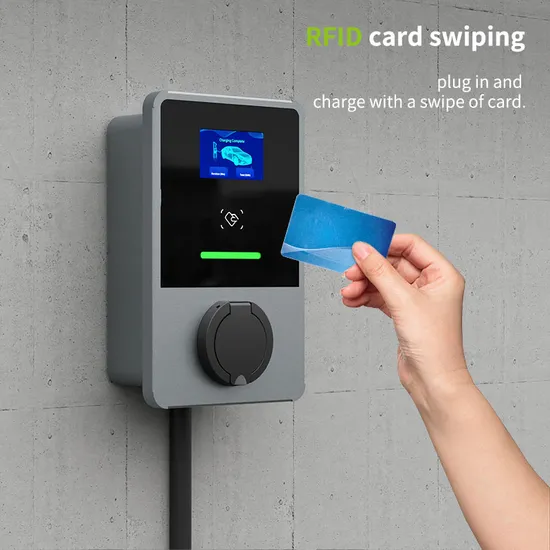 Wallbox Home Electric Smart EV Charger with WiFi/Bluetooth/RFID Card/APP