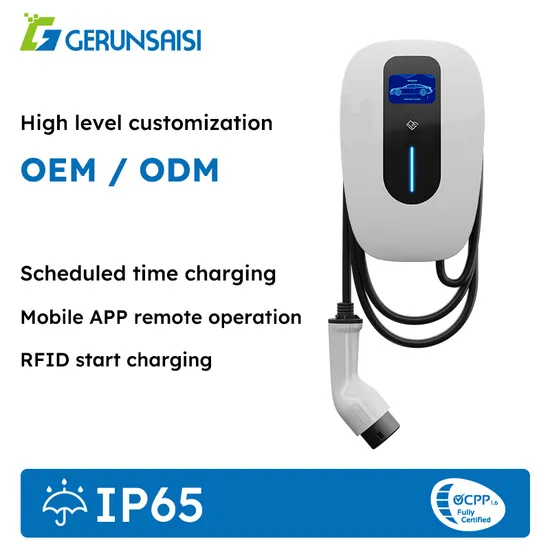 Commercial Smart 22kw EV Charging Station with Ocpp/APP/RFID Card